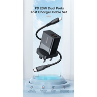 MCDODO CH-1302 20W PD QUICK CHARGER SET WITH PHONE CABLE