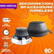 3Dconnexion SpaceMouse Wireless Bluetooth Edition (3DX-700115) – 6DoF Sensor, USB-C, Programmable Bu