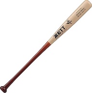 ZETT BWT14494 Exellent Balance Hard Baseball Bat, Wooden (Hard Maple) 33.1 inches (84 cm), Thin Dark