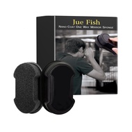 Jue-fish Sponge Wiper Car Windshield Bathroom Office Floor-to-ceiling Window Glass Nano Sponge Wiper