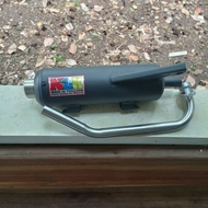 NLK exhaust power pipe for BEAT carb/fi Mio sporty/125 Soulty Click125/150 Genio Gear