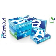 DOUBLE A A4 70GSM / 80GSM [500 sheet per Ream / 5 ream per box]