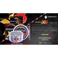Tridentech Adventure X8 PE Thread | 300M | 400M | 500 | Multicolor