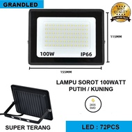 LAMPU SOROT LED 20W 30W 50W 100W 200W 300W 400W 500W IP66 WATERPROOF / LAMPU TAMAN LED FLOOD LIGHT /