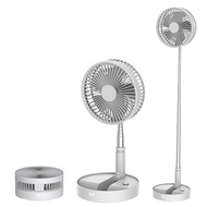 Portable Cooling Fan Rechargeable DC Standing Fan Folding Electric Fan with Remote Control