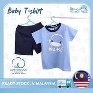 [READY STOCK] Kuku Duckbill 100% Cotton T-Shirt Suitable from 2 Months Up KU8356-KU8358