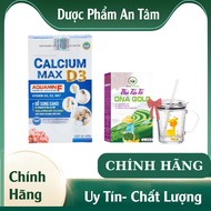 Canxi Hữu Cơ Calcium Max D3 - Canxi Từ Tảo Biển Đỏ Cho Cả Gia Đình + Vitamin D3 K2 - Hộp 60 viên