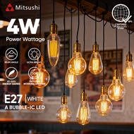 Mitsushi Edison Bulb Vintage Bulb LED Filament Bulbs Warm Light Filament For Patio Vintage