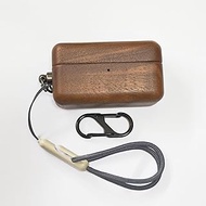 DAYJOY Handmade Nature Wooden Genuine Real Wood Protective Case Cover with Carabiner Compatible with