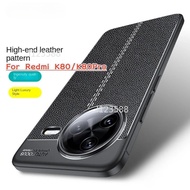 Casing For Xiaomi Redmi K80 Pro 5G 2024 K 80 RedmiK80 K80Pro RedmiK80Pro Luxury Leather Bumper Back 
