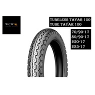 APEX / CHEETAHKING / TAYAR MOTORCYCLE TUBELESS / TUBE (100) 70/90-17 / 80/90-17 / 250-17 / 225-17