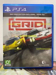《新年禮物首選》（中古二手）PS4遊戲 極速房車賽 GRID 港版英文版