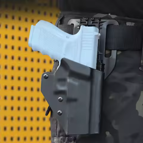 KYDEX Tactical Gun Holster Lightweight For GLOCK 17/19/19X/45 Quick Pull Hunting Shooting Airsoft Ho