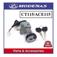 MODENAS CT115 / ACE115 MAIN SWITCH SET // CT 115 CT-115 SWITCH KEY KUNCI MOTOR MAIN SWITCH SUIS KUNC