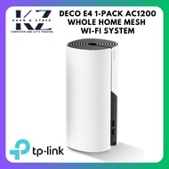 TP-LINK Deco E4 1-PACK AC1200 Whole Home Mesh Wi-Fi System