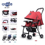 Spacebaby STROLLER Baby CABIN SIZE Automatic Folding | Newborn BABY STROLLER | Cabin SIZE Baby Stroller | Autofold STROLLER | Folding Baby STROLLER Can Lie Down
