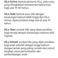 Hilo Teen School Active Gold Coklat Chocholate Vanila Vanilla Original