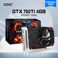 SZMZ GTX Ti graphics GDDR5 192bit 750Ti Video card 4gb placa de video gtx 750 ti 4GB 2GB Graphics Ca