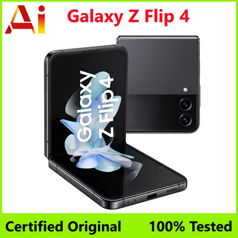 Samsung Galaxy Z Flip4 Z Flip 4 5G 6.7" 8GB 128/256/512GB Snapdragon Foldable Original 99% New Andro