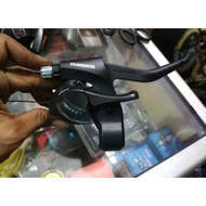 Shimano EF41 3 x 7 speed bicycle gear shifter