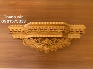Kệ bàn thờ thiên chúa 60x30 gỗ pơmu | kê treo tường ( chưa có tượng)