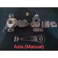 AXIA -2014-2016 YEAR (MANUAL) ENGINE MOUNTING SET (1set 3pcs)