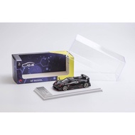 Mohinhxeps-1/64_ XF 1/64 Pagani Imola, carbon fiber red edge diecast model.