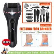 🇸🇬 Electric Foot File Callus Remover Foot Grinder Foot File Pedicure kit Tools Callus Remover Dead S