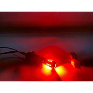 New Store [Ayong's Shop] 7443 Dual-Core T20 High Brightness LED Red Light Brake T20 7443 Small Light