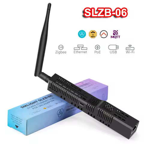 SMLIGHT SLZB-06/M/P7/P10 Zigbee 3.0 to Ethernet USB WiFi Gateway Coordinator With PoE Works With Hom