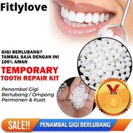 50 Butir - Temptooth/Patah/Celah/Gigi palsu/Lem gigi/Gigi Ompong DL