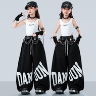 Hiphop Costume Kids Crop Top Girl Jazz Dance Costume Kids Kids Dance Outfit Hip Hop Shirt Kpop Outfi