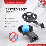 Swiss Thomas LPG Cast Iron Gas Stove / Dapur Gas Besi Tuang Tahan Lasak Sesuai Untuk Outdoor & Kitch