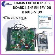 DAIKIN OUTDOOR PCB BOARD 1.5HP RK15FV1D8 &amp; RK15FV1D9 (R50049043258)