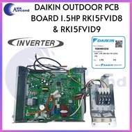 DAIKIN OUTDOOR PCB BOARD 1.5HP RK15FV1D8 & RK15FV1D9 (R50049043258)