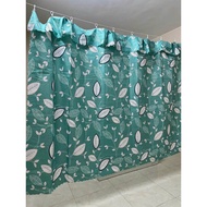 Rido/sunroom partition curtains of all sizes 1mx1m3, 1m4x1m8, 1m6x1m9, 2m2x2m, 3mx2m, 4mx2m, jade le