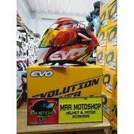 evo gt pro riot red fulface helmet