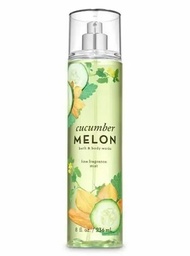 Bath & Body Works Cucumber Melon Fine Fragrance Body Spray Mist 8 fl oz / 236 mL (Cucumber Melon) Ba
