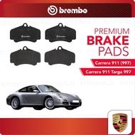 BREMBO Front Pads (L+R) - Porsche 911(997) Carrera 3.8 4S, Porsche 911 Targa (997) 2008 Carrera 3.8S