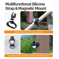 Sunnylife GO 3S Magnetic Mount Camera Strap Drone Mount Silicone Wristband Backpack Stripe Bicycle S