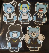 Bigbang Krunk 熊 貼紙 sticker GD G-Dragon T.O.P Choiseunghyun Taeyang Youngbae YB Daesung D-Lite Seungr