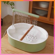 [Kloware2] Parrot Bath Shower Automatic Bird Bathtub for Lovebird Budgie African Grey