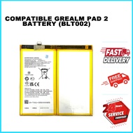 COMPATIBLE TC GREALM PAD 2 BATTERY (BLT002)