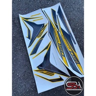 STICKER BODYSET/STRIPE COVERSET Y15 Y15 ZR V1 V2 EXCITER RC YELLOW KUNING NEW ARRIVAL MORITAKA YAMAH