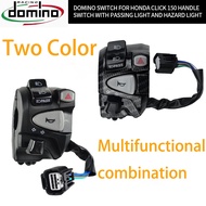 Domino Handle Switch For Honda Click / VARIO With Passing Light and Hazard Light Plug and Play