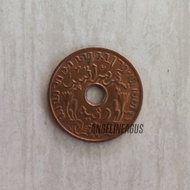 Uang Koin Kuno Koleksi Nederlandsch Indie 1936 1C