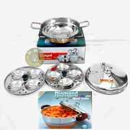 DIAMOND MULTI KADAI 8 IDLY HOLES