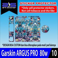 SKIN Sticker Garskin Argus Pro 80w Yellow Black