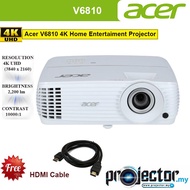 Acer V6810 DLP 4K UHD Home Cinema Projector