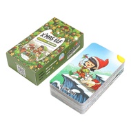 New XMAS ELF 78pcs/box Oracle Tarot Cards Deck English Version Green Edition Party Board Games Props Divination Fate Gifts justifiable